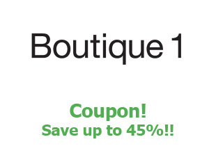Discount code Boutique1 up to 45% off