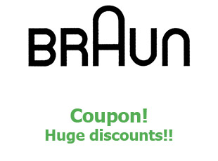 Promotional codes Braun 15% off
