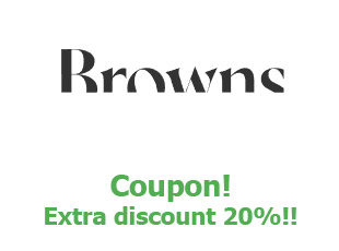 Discounts Browns Fashion save up to 20%