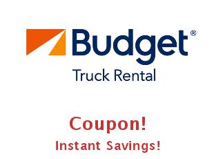 Coupons Budget Truck Rental