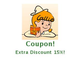 Callie.com Discounts - Save 15% on Your Purchases