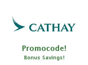 Discount coupon Cathay Pacific up to 10% off