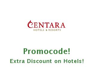 Promotional codes and coupons Centara up to 40% off
