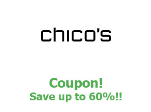 Promotional offers Chico's save up to 60%