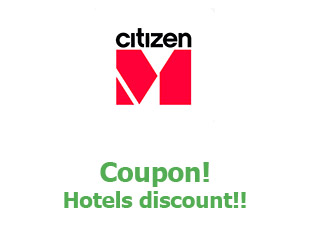 Coupons CitizenM save up to 50%
