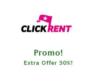 Save 30% on Clickrent Car Rentals