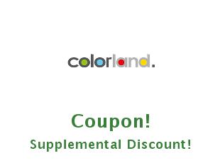 Discount coupon Colorland up to 70% off