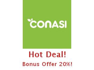 Save 20% with Conasi Promotional Codes!