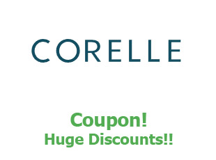 Discount code Corelle save up to 30%