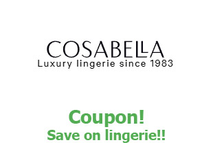 Promotional offers and codes Cosabella
