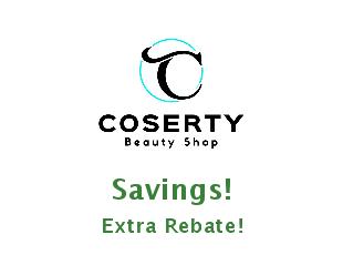 Promotional code Coserty save up to 50%