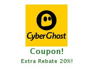Save 20% on Cyber Ghost VPN