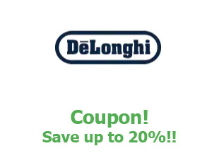 Discount code DeLonghi save up to 20%