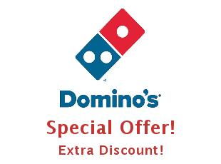 Promotional offers and codes Domino's Pizza