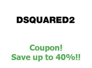 Discount code Dsquared2 save up to 40 