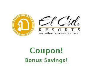 Discount coupon El Cid Save Big with El Cid Coupons - Up to 50% Off