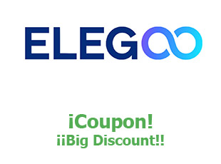 Promotional offers and codes Elegoo up to 50$ off