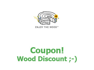 Promotional offers Enjoy the Wood up to -90%