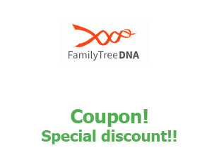 Discount code Family Tree DNA 100$ off