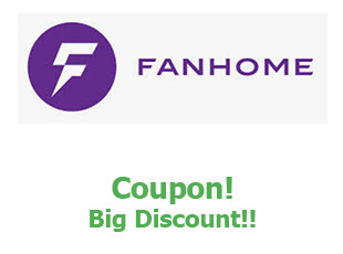 Promotional offers Fanhome up to 20% off