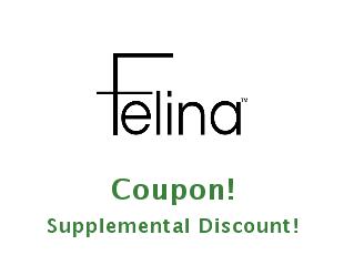 Promotional codes Felina save up to 75%