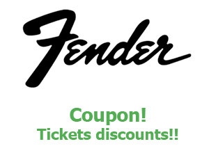 Promotional offers and codes Fender