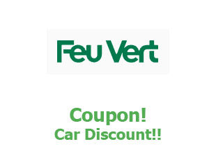 Discount coupon Feu Vert save up to 20 euros