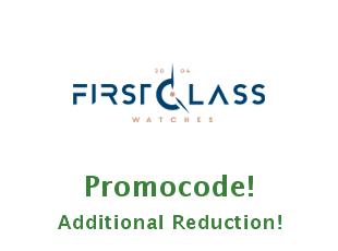 Promotional codes First Class Watches up to 15% off