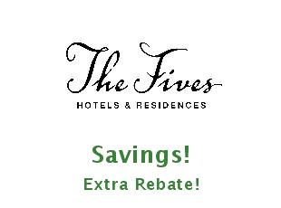 Promotional code Fives Hotel up to 30% off