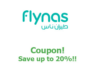 Discounts Flynas save up to 20%