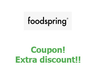 Promotional offers Foodspring up to 15%