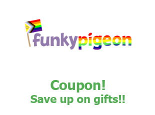 Promotional offers Funky Pigeon up to -40%