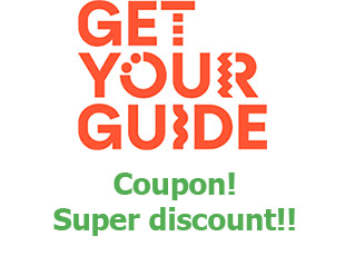 Discount coupon GetYourGuide save up to 30%