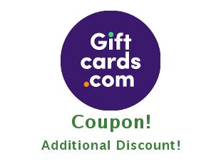 Discount coupon Gift Cards 10% OFF