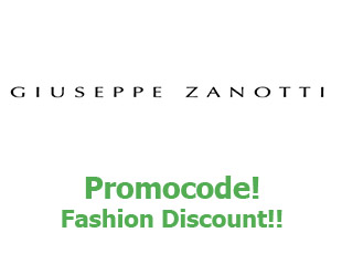 Coupons Giuseppe Zanotti save up to 40%