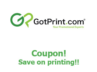 Promotional codes Got Print save up to 30%