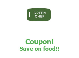 Promotional offers Green Chef up to 60% off