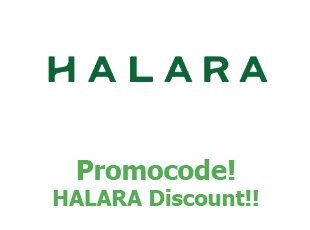 Promotional codes HALARA up to 30$ off