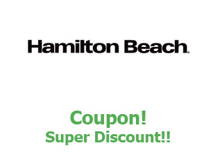 Promotional codes Hamilton Beach up to -20%