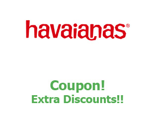 Promotional codes Havaianas save up to 50%