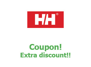 Promotional codes Helly Hansen up to 25% off