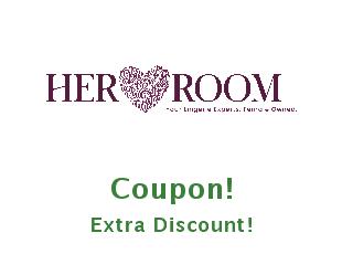 Promotional code HerRoom save up to 35%