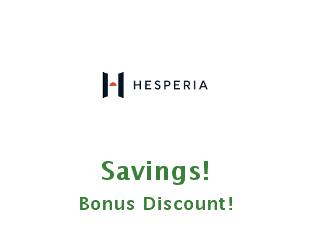 Discount code Hesperia up to 30% off