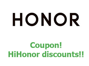 Coupons HiHonor save up to 130 euros