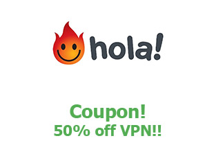 Promotional code Hola VPN 50% off