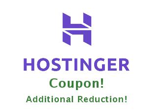 Discount coupon Hostinger save up to 20%