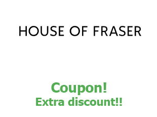 Discounts House of Fraser save up to 25%
