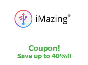 Promotional code iMazing save up to 40%