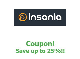 Promotional codes Insania 10% OFF