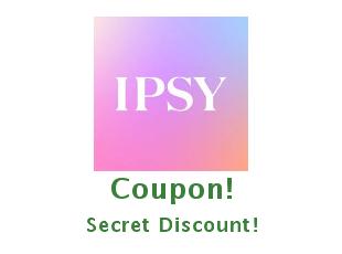 Discount coupon Ipsy up to 50% off